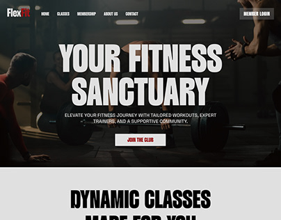 Project thumbnail - Fastrol - Flex Fit exclusive gym landing page