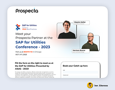 SAP Utilities Conference - 2023 Landing Page