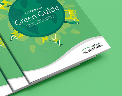 IVC Evidensia – Green Guide Brochure Design