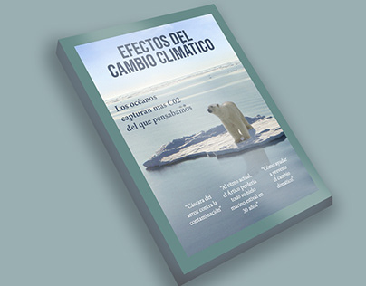 Revista cambio climático (lab. digital layout Inacap)
