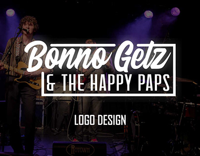 Logo Design: Bonno Getz & the Happy Paps