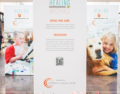 Healing Works Panel Designs for Children's Cancer Fund