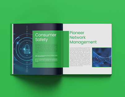 Corporate Brochure for pioneer online.