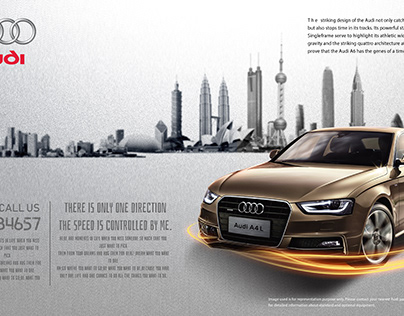 Audi Magazine Ad.