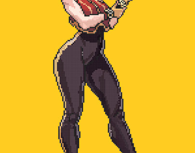 pixel girl