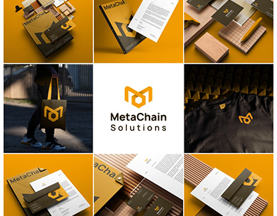 Logo Design for company metachain solutions