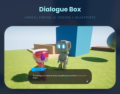 Dialogue Box (Unreal Engine UI Exercise)
