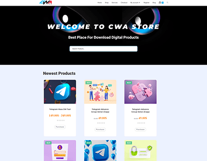 CWA Store Website