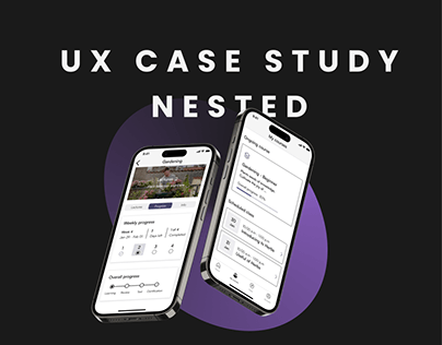 UX case study - NestEd E-learning App