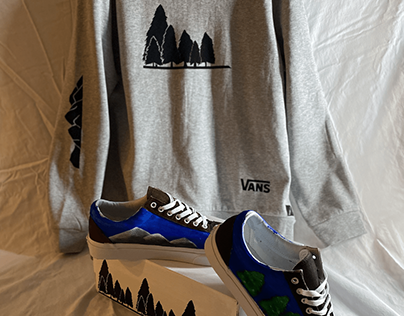 Vans/Nature custom sneaker and packaging
