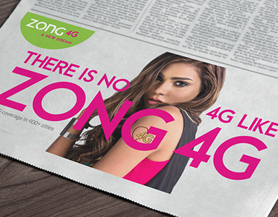 ZONG 4G Campaign