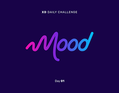 XDDAILYCHALLENGE - Day 1 Design System - Mood Music App