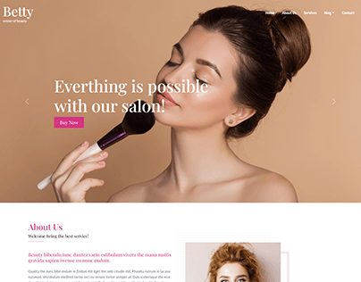 Beauty Website