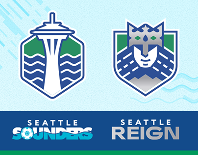 Seattle Sounders + Reign Concept: Emerald City Heritage