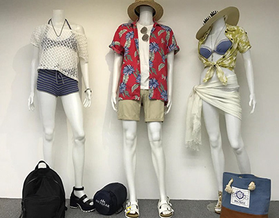 Project thumbnail - Camp by the Beach - Semester 5 Visual Merchandising