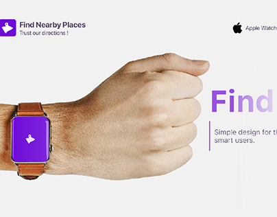"Find nearby places" apple watch app