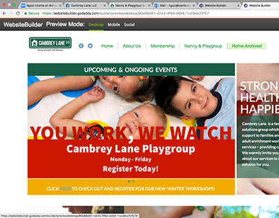 Cambrey Lane, LLC Website