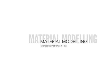 Material Modelling : Mercedes Petronas F1 car