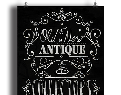 Old is New Antique Fair Flayer