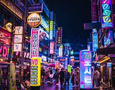 Project thumbnail - Retouching × Seoul Street