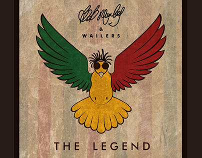 Branding concept- THE LEGEND- Bob Marley & The Wailers.
