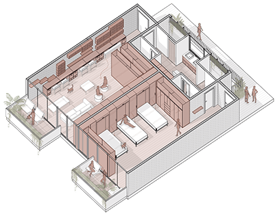 Tipología habitacional, residencia femenina