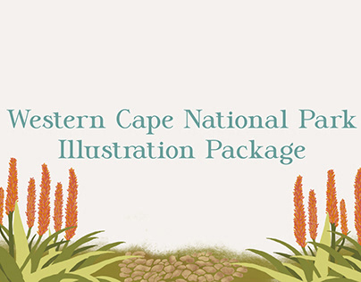 Western Cape National Parks Illustration Package