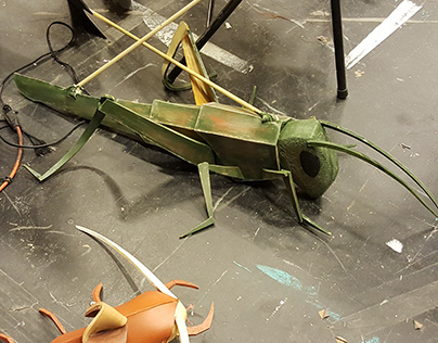 Grasshopper Puppet (James and the Giant Peach 2018)