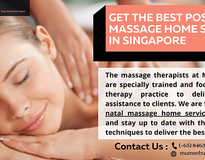 Get the Best Post Natal Massage Home service