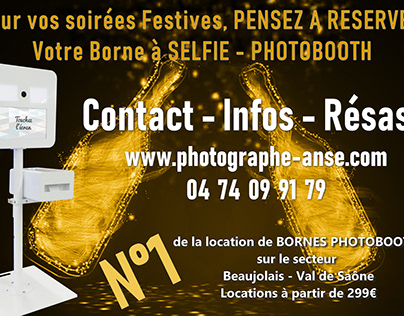 Location de Bornes Selfie - Photobooth