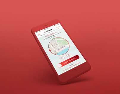 Baghera - Safe App (ergonomy, UI/UX, branding) (COPIE)