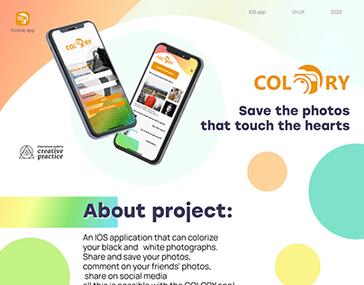 Colory app UI Ux project
