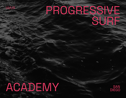 Progressive Surf Academy Website Redesign