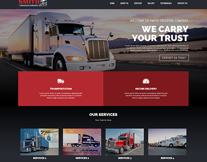 Trucking Company Template