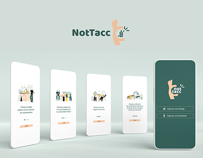 NotTacc - UX / UI Design