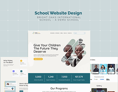 Project thumbnail - School Website Design
