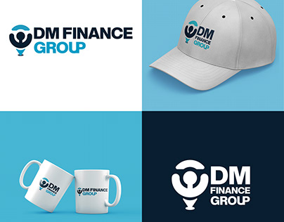 Identidad de marca Agencia de autos (DM FINANCE GROUP)