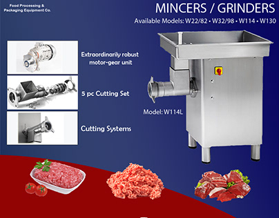 Industrial Meat Mincer Grinder