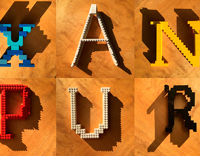LEGO alphabet