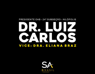 DR LUIZ CARLOS - CAMPANHA OAB DE NILÓPOLIS