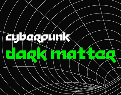landing page | Cyberpunk. Dark Matter