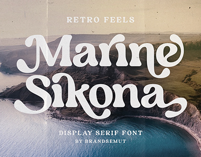 FREE FONT || Marine Sikona – Modern Retro Serif