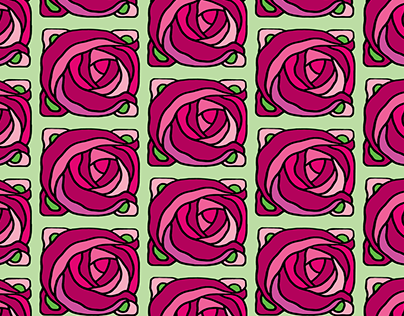 Mosaic Rose Patterns