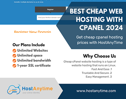Best Cheap Web Hosting with cPanel 2024