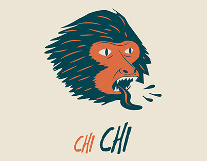 Chi Chi coffeeshop branding