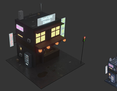 Low poly Store