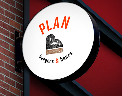 "Plan B: Burgers&Beers" logo