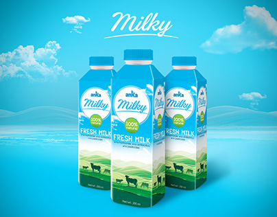 PACKAGING - Fresh Milk - Milky Anka