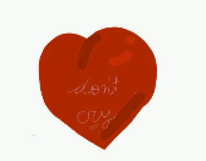 dont cry heart