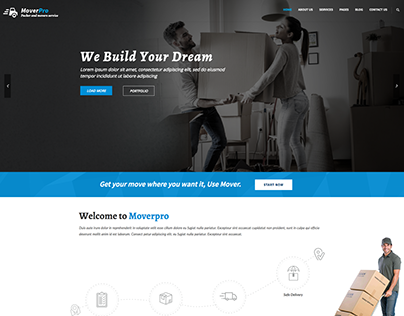 Mover Pro - WordPress Theme for Packers & Movers